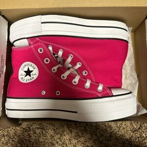Converse Women's Pink High-Top Sneakers